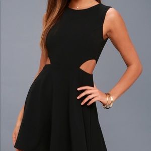 Lulus black dress